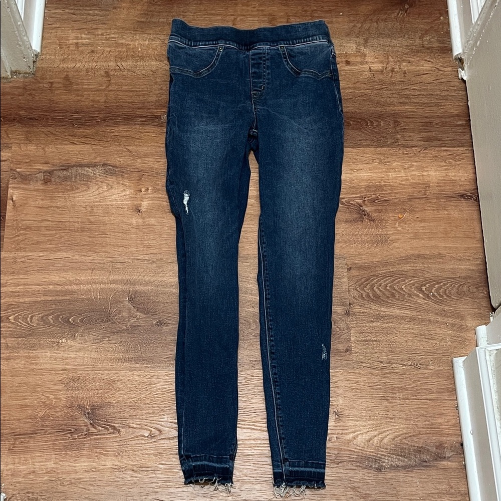 SPANX Distressed Jeans Size Small Petite